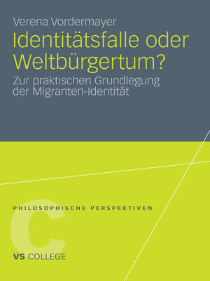cover image of Identitätsfalle oder Weltbürgertum?